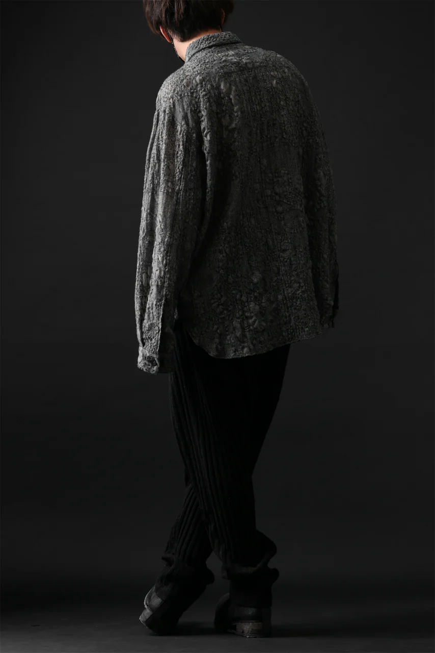 forme d'expression Relaxed Outer Shirt (Grey) - Image 29