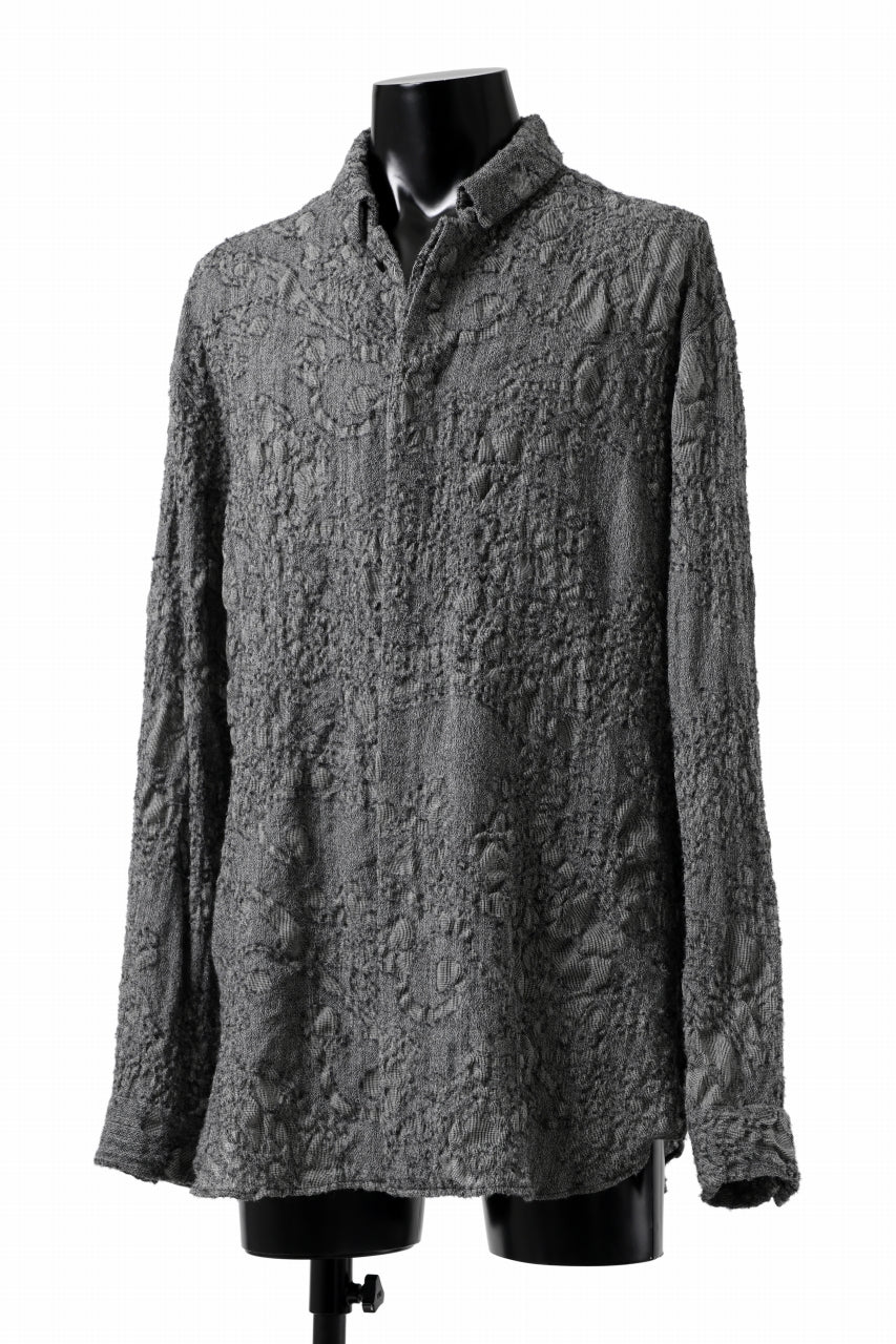 forme d'expression Relaxed Outer Shirt (Grey) - Image 3
