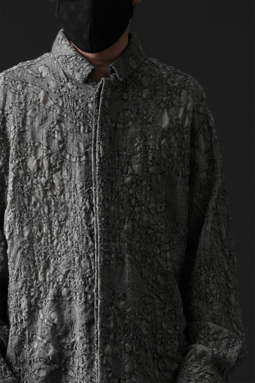 forme d'expression Relaxed Outer Shirt (Grey) - Image 33