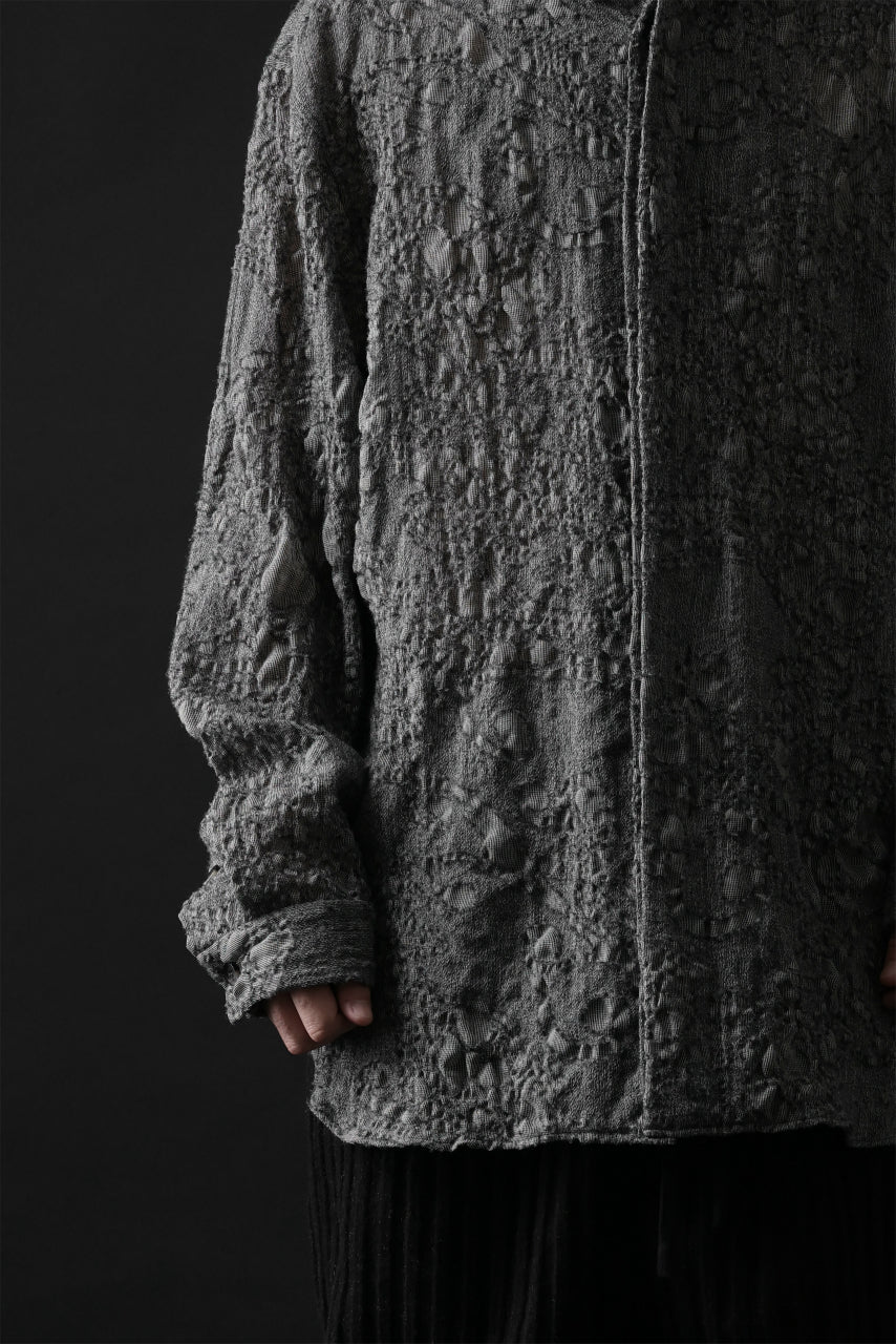 forme d'expression Relaxed Outer Shirt (Grey) - Image 34