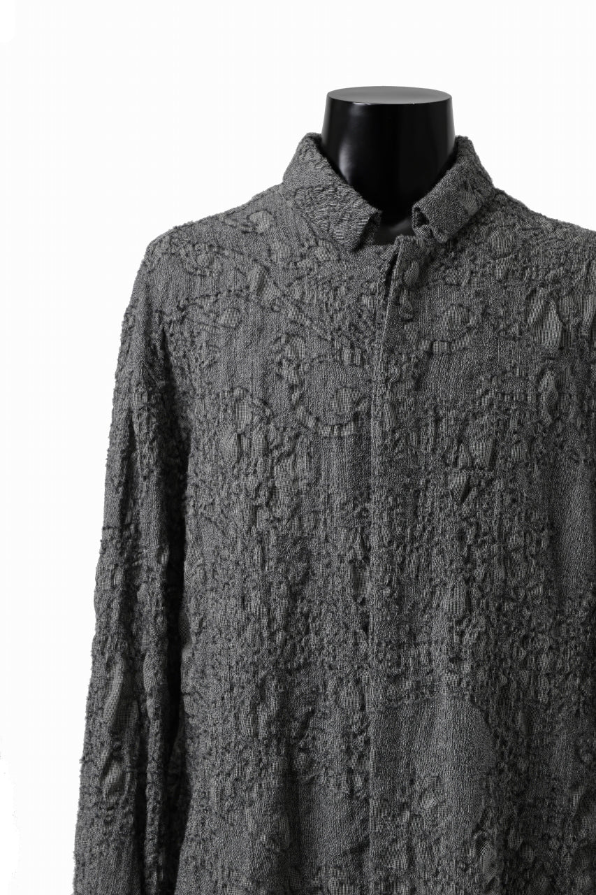 forme d'expression Relaxed Outer Shirt (Grey) - Image 9