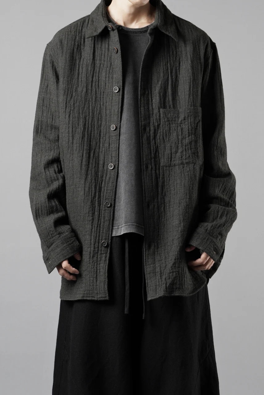 forme d'expression Relaxed Shirt / B35M (Loden) - Image 10