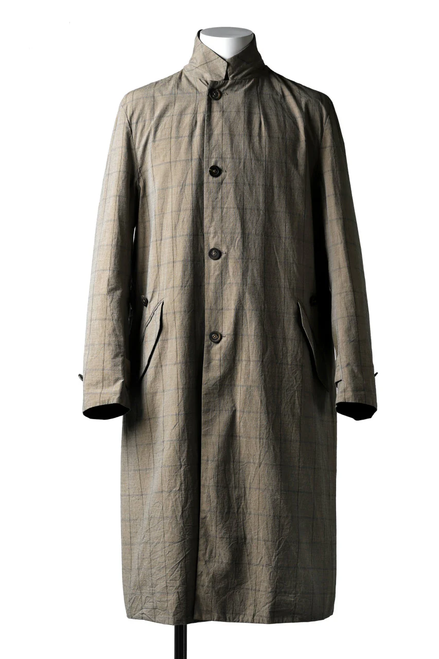 forme d'expression Reversible Duster Coat (Barley + Black)