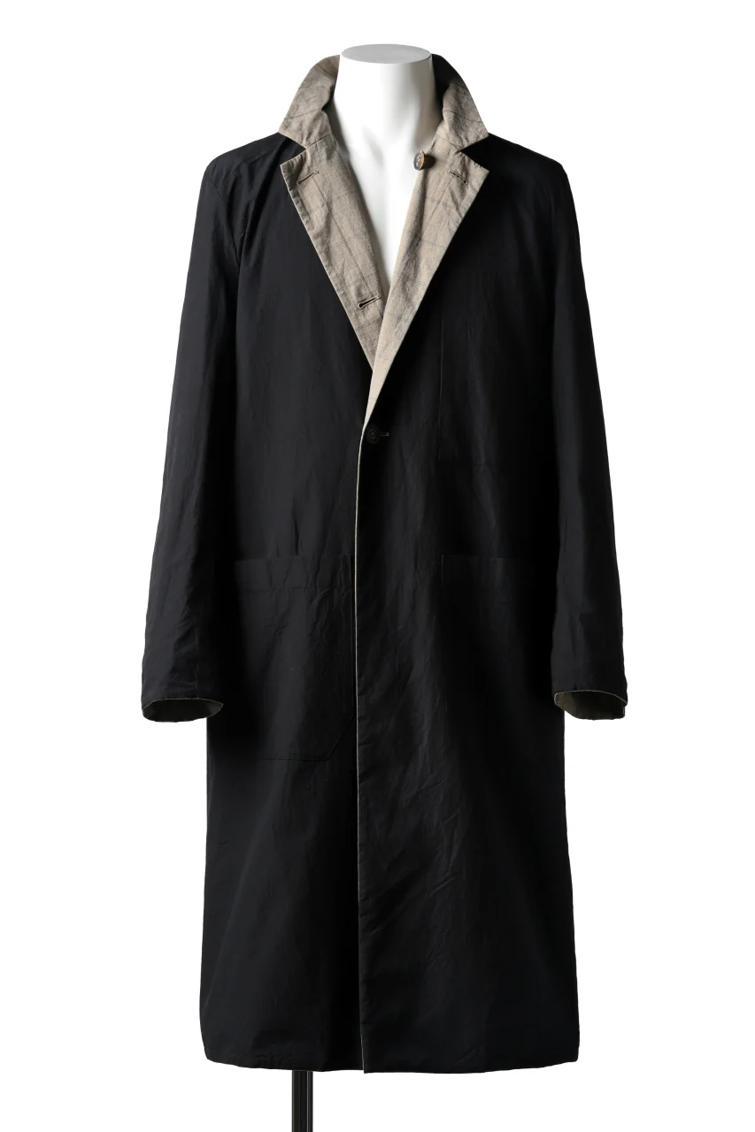 forme d'expression Reversible Duster Coat (Barley + Black) - Image 4