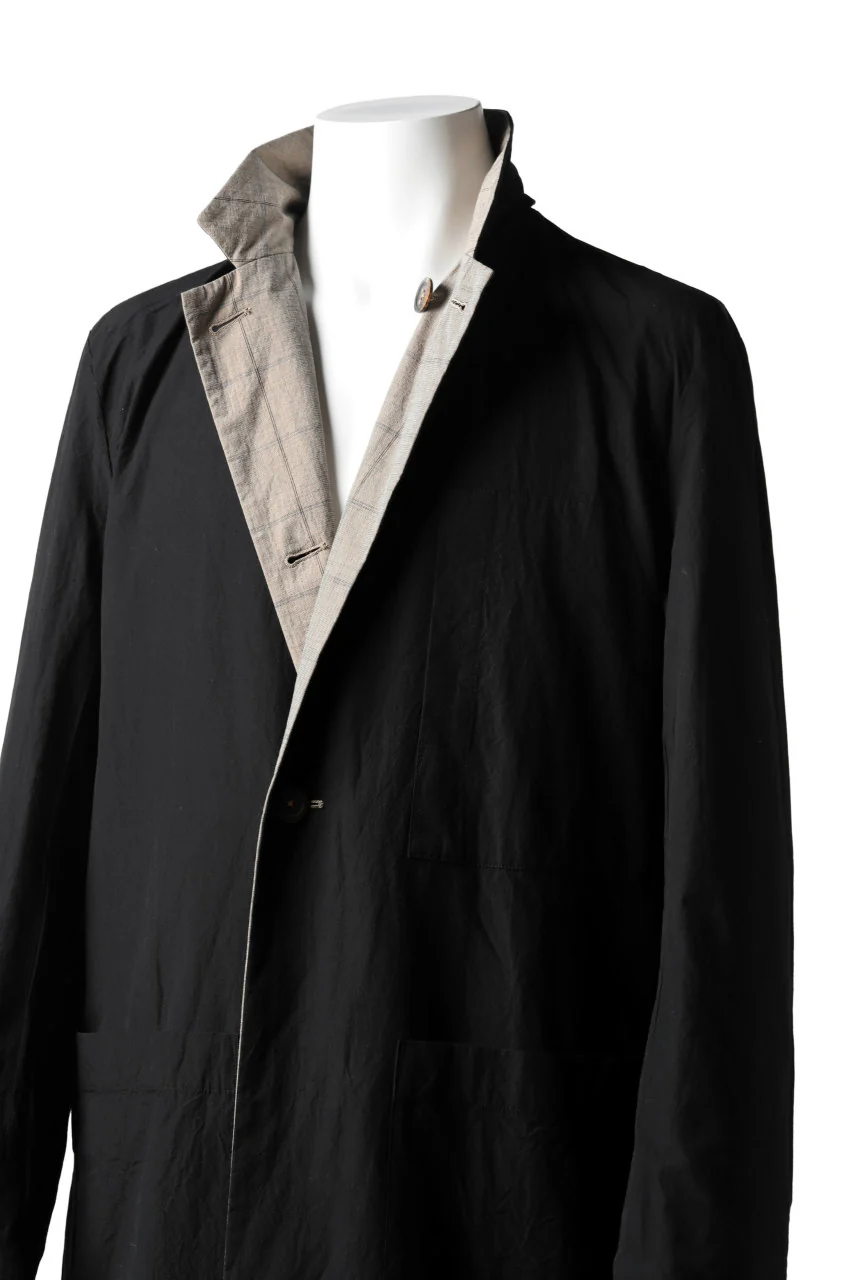 forme d'expression Reversible Duster Coat (Barley + Black) - Image 6