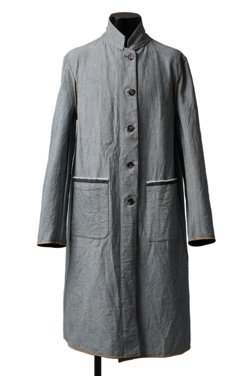 forme d'expression Reversible Lab Coat (Denim) - Image 23