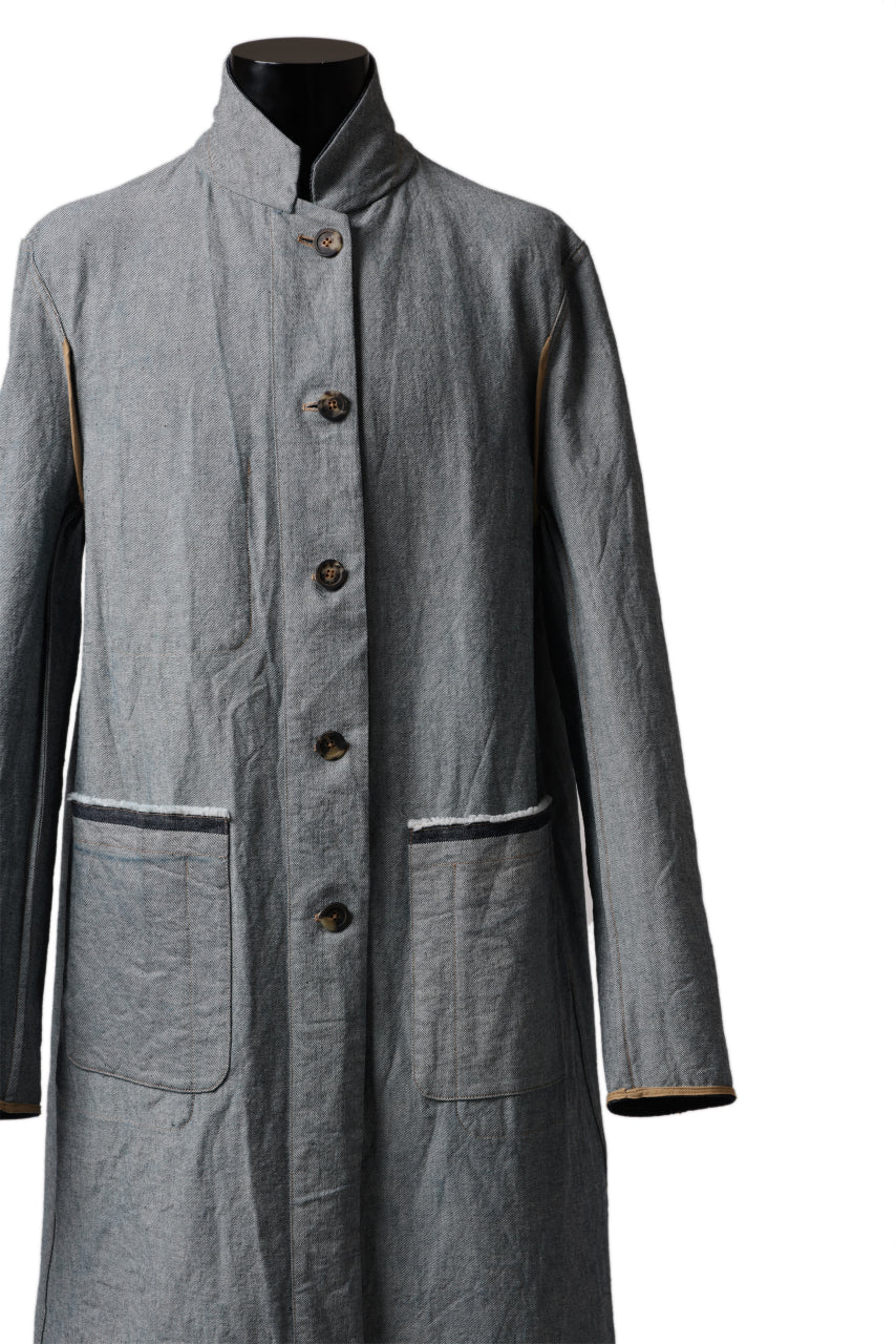 forme d'expression Reversible Lab Coat (Denim) - Image 27