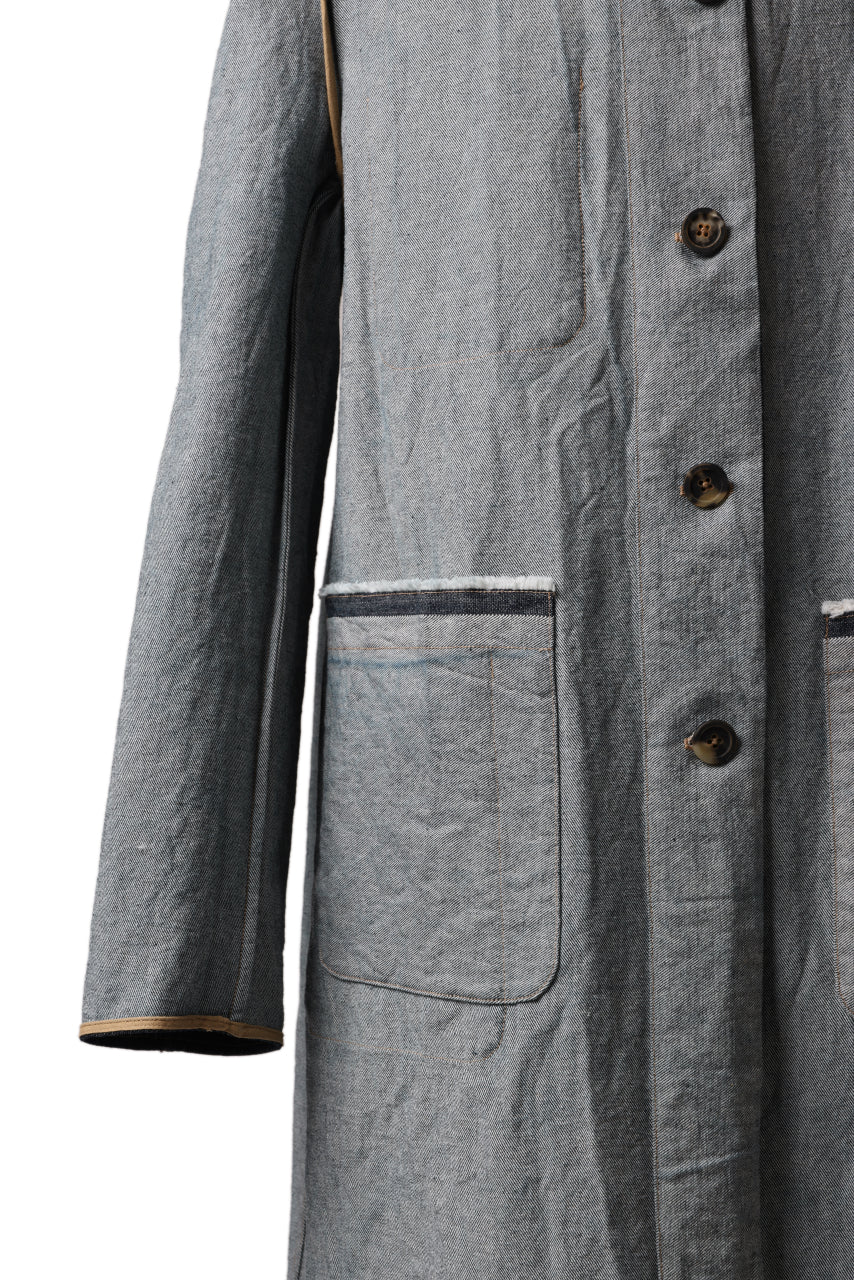 forme d'expression Reversible Lab Coat (Denim) - Image 28