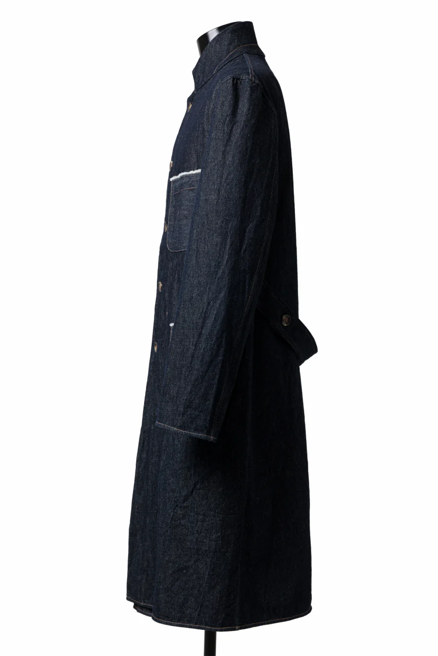 forme d'expression Reversible Lab Coat (Denim) - Image 3