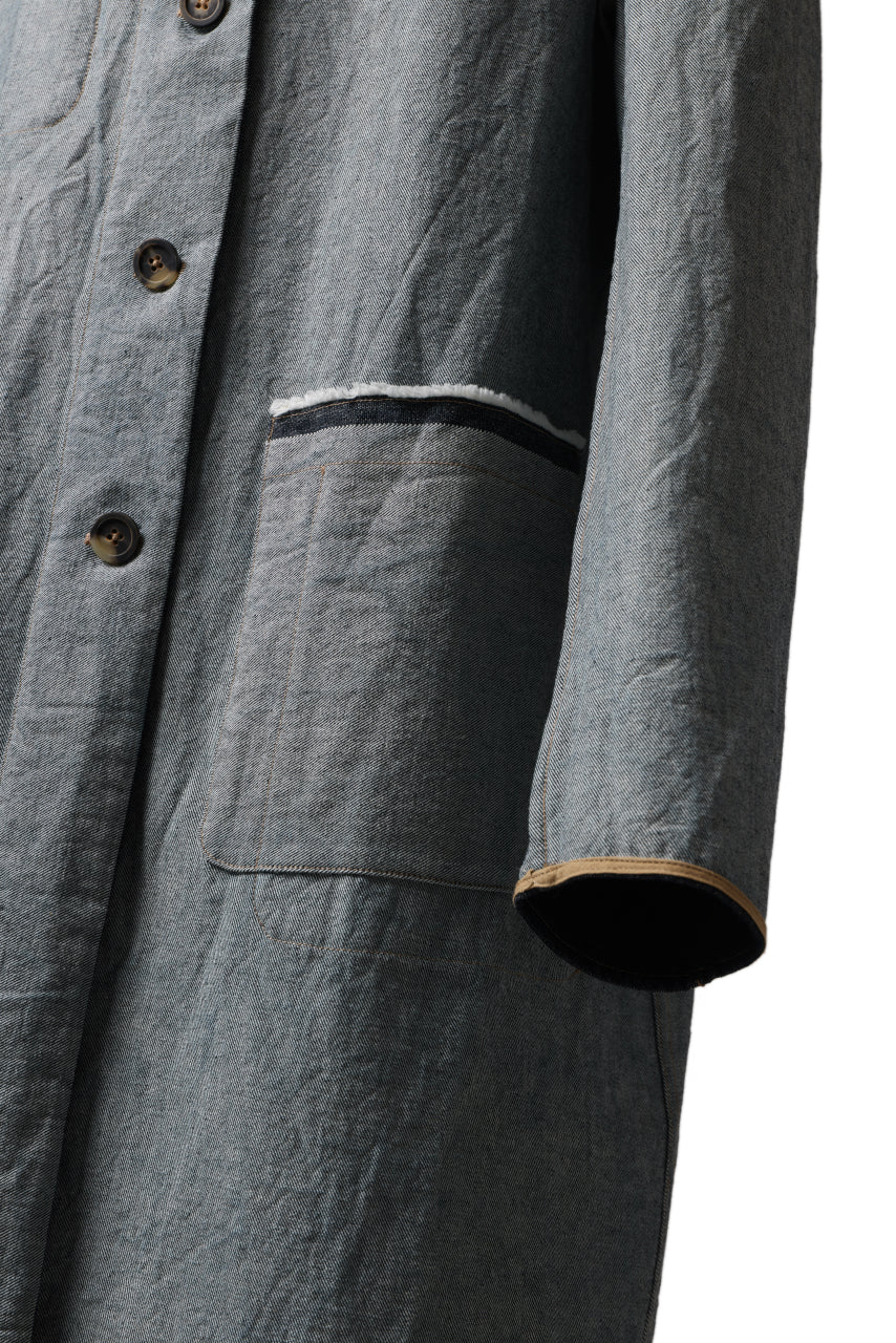 forme d'expression Reversible Lab Coat (Denim) - Image 30