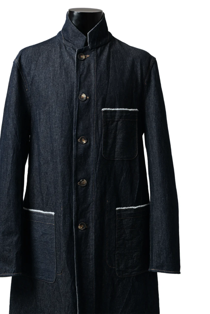forme d'expression Reversible Lab Coat (Denim) - Image 7