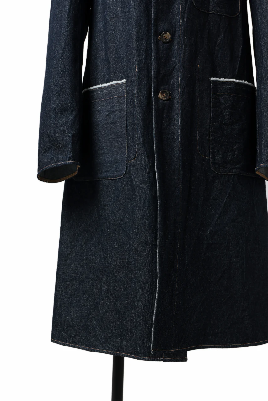forme d'expression Reversible Lab Coat (Denim) - Image 8