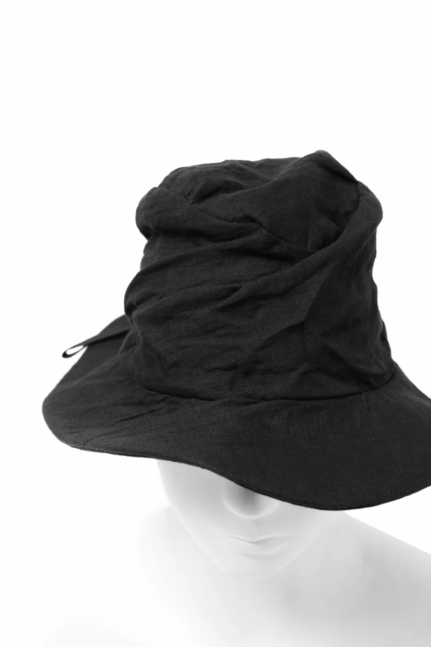 forme d'expression Skewed Fedora Hat (Black) - Image 15