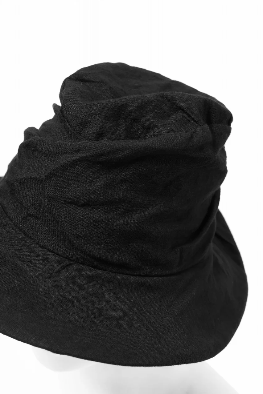 forme d'expression Skewed Fedora Hat (Black) - Image 17