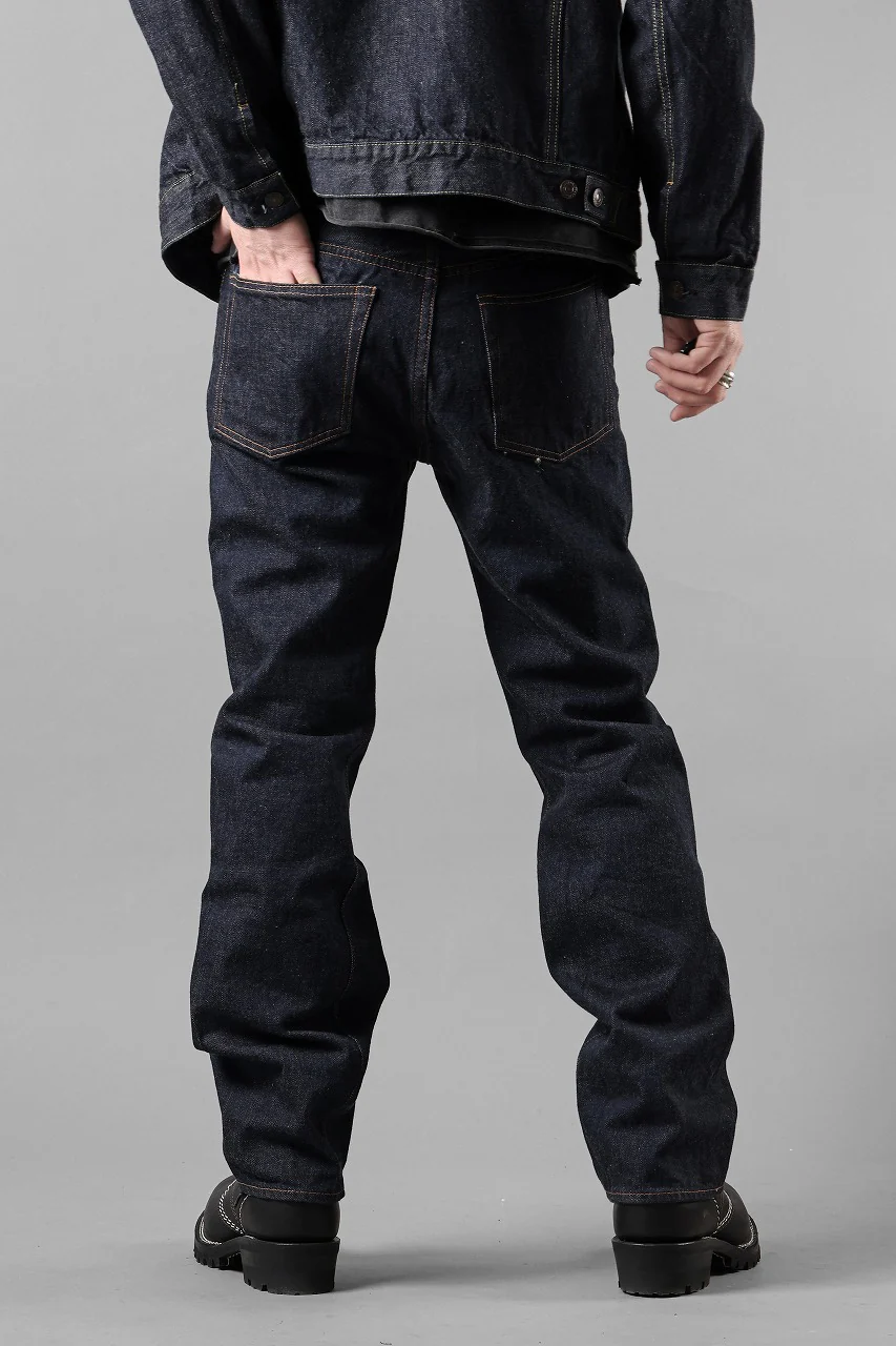 FULLCOUNT 1120W Boot Cut Jeans / 13.7oz Zimbabwe Selvedge Denim (INDIGO BLUE) - Image 12