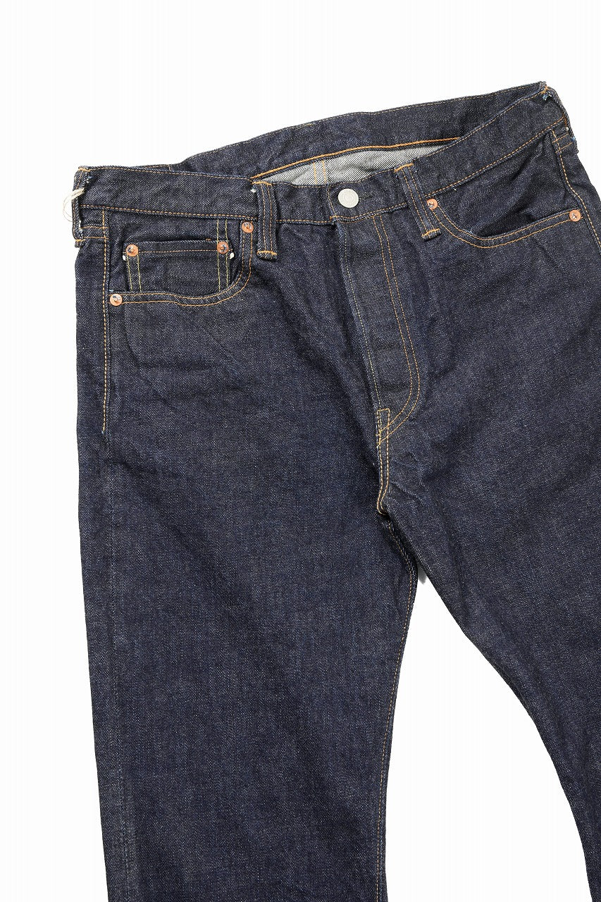 FULLCOUNT 1120W Boot Cut Jeans / 13.7oz Zimbabwe Selvedge Denim (INDIGO BLUE) - Image 4