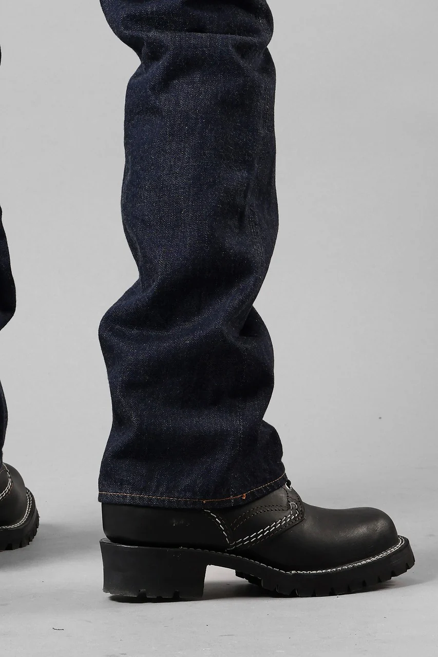 FULLCOUNT 1120W Boot Cut Jeans / 13.7oz Zimbabwe Selvedge Denim (INDIGO BLUE) - Image 9