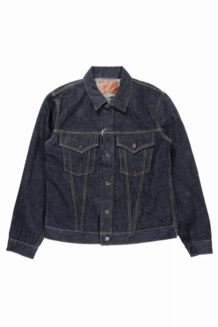 FULLCOUNT 2101XXW Type-3 Jean Jacket / 15.5oz Zimbabwe Selvedge Denim (INDIGO BLUE / ONE WASHED)
