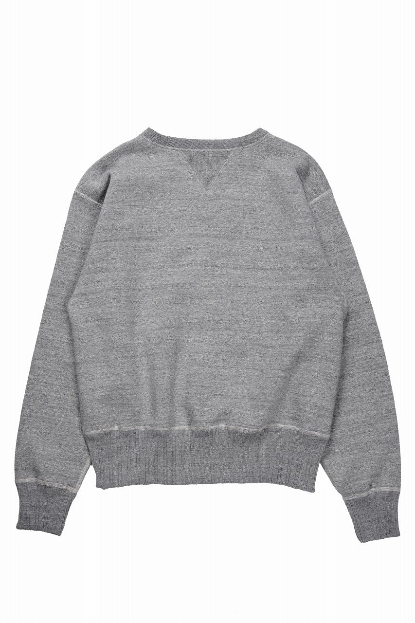 FULLCOUNT 3741 DOUBLE V SET IN SLEEVE MOTHER COTTON (HEATHER GRAY) - Image 4