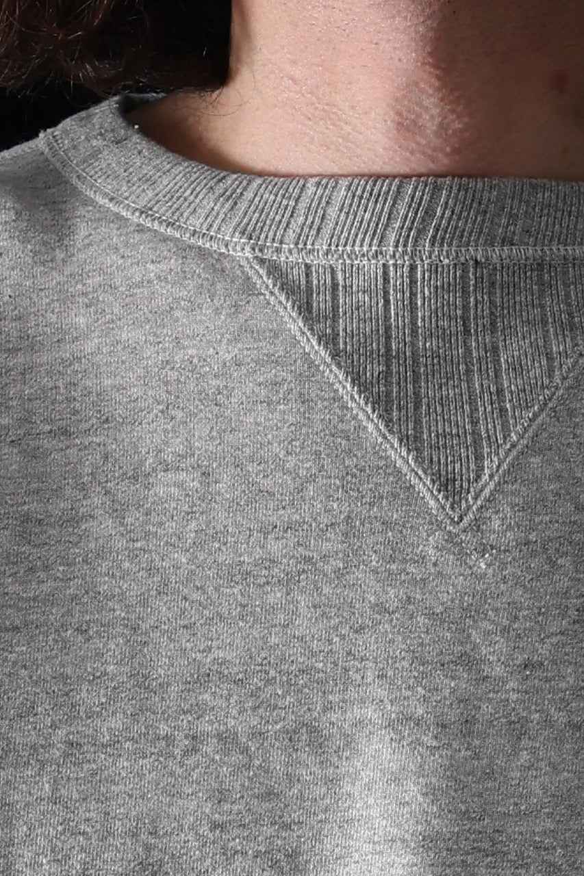FULLCOUNT 3741 DOUBLE V SET IN SLEEVE MOTHER COTTON (HEATHER GRAY) - Image 9