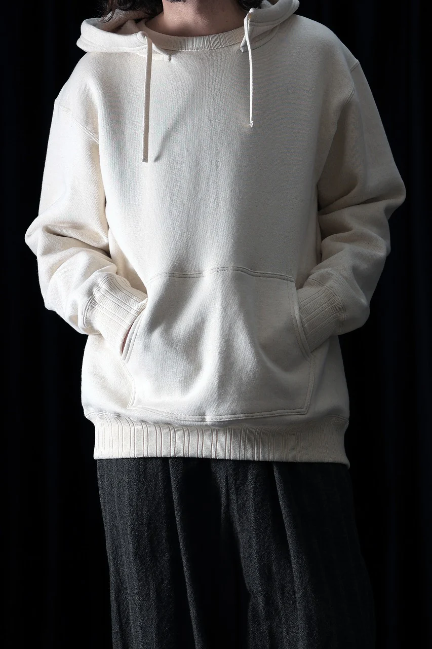 FULLCOUNT 3745 AFTER HOOD SWEAT SHIRT MOTHER COTTON (ECRU)