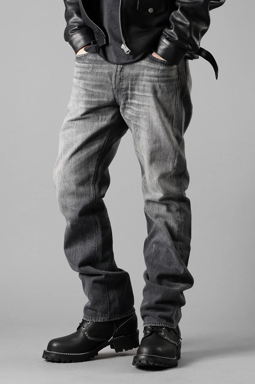 FULLCOUNT "Dartford" 1101BKSSHW Straight Jeans / 11.5oz Zimbabwe Selvedge Denim (BLACK / VINTAGE FADED)