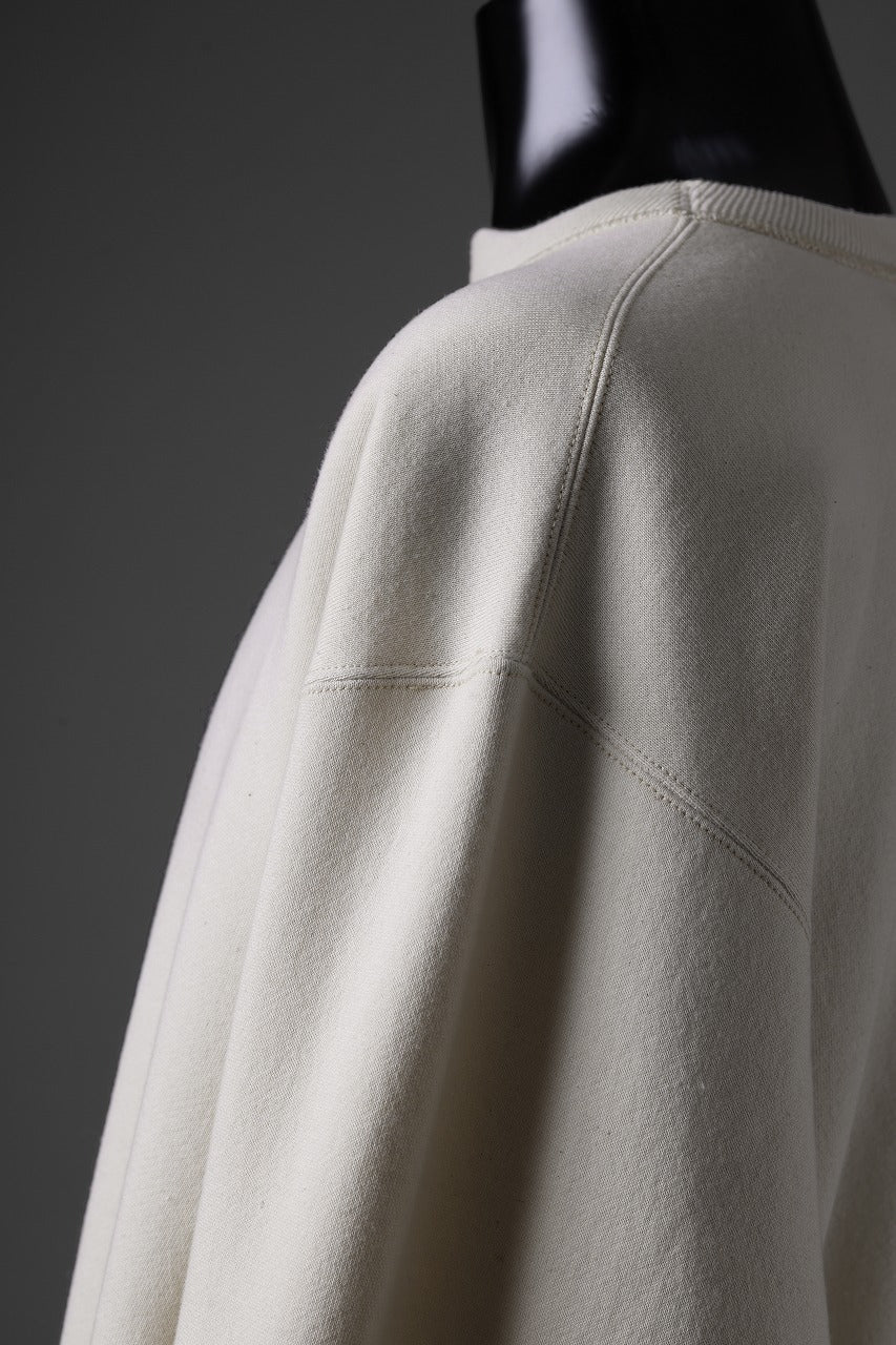 FULLCOUNT Double V Set In Sleeve / Cashmere Zimbabwe Cotton (Ecru) - Image 10