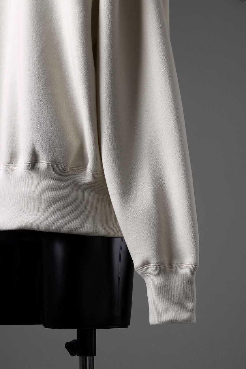 FULLCOUNT Double V Set In Sleeve / Cashmere Zimbabwe Cotton (Ecru) - Image 12