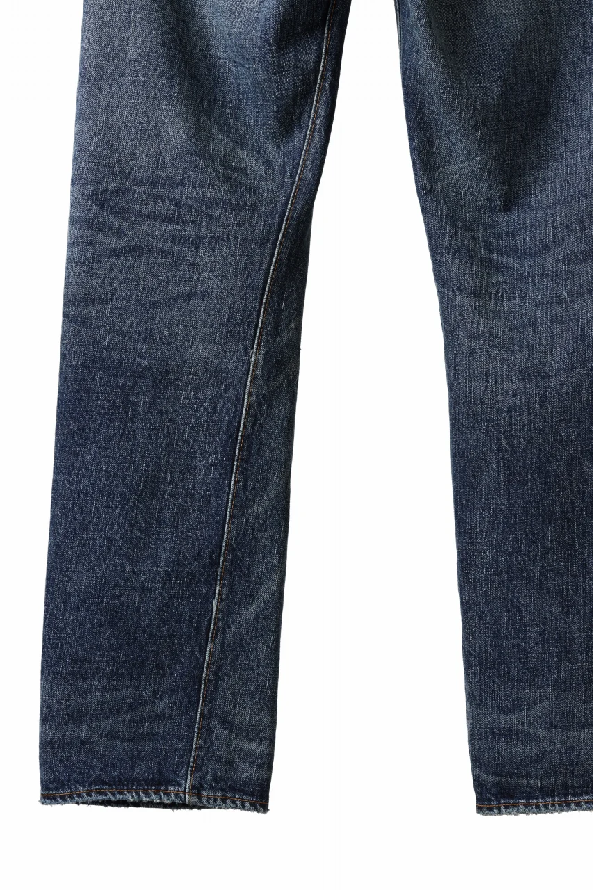 FULLCOUNT "Fear Of The Dark" Straight Denim Pants / 15.5oz Zimbabwe Selvedge Denim (INDIGO BLUE) - Image 17