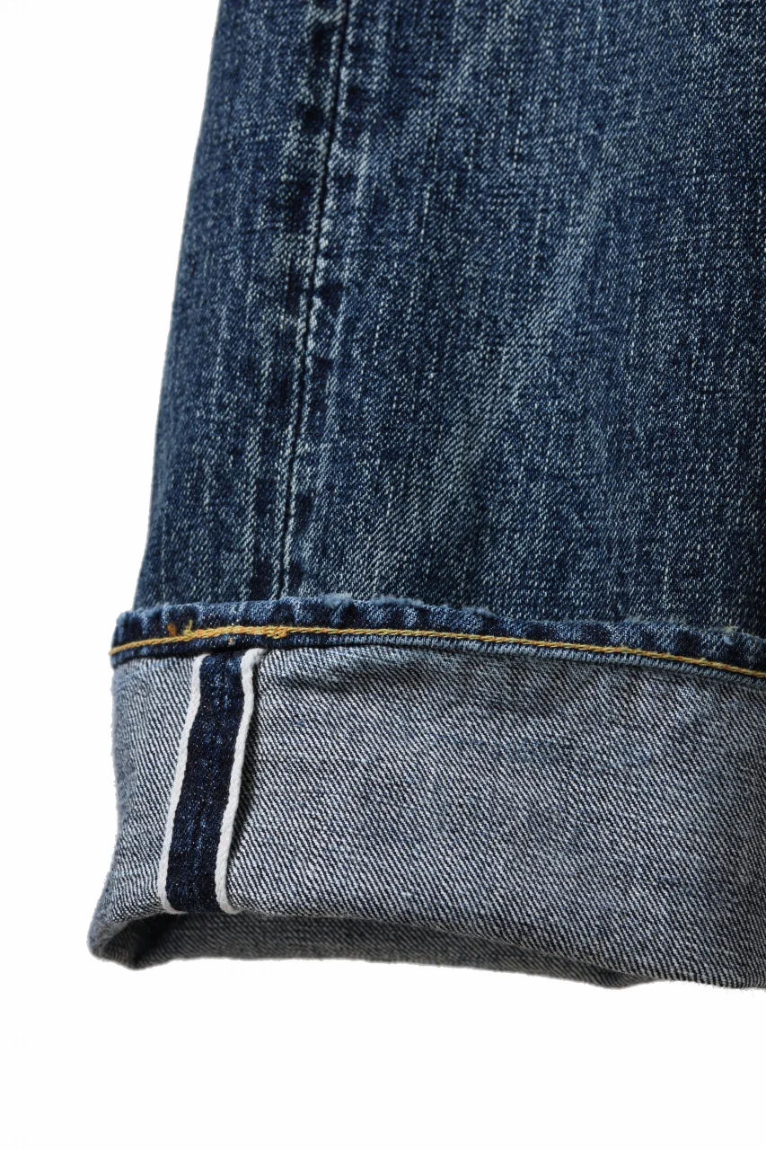 FULLCOUNT "Fear Of The Dark" Straight Denim Pants / 15.5oz Zimbabwe Selvedge Denim (INDIGO BLUE) - Image 18
