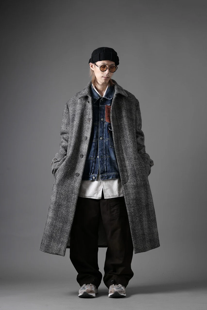 FULLCOUNT "Fear Of The Dark" Type 1 Denim Jacket / 15.5oz Zimbabwe Selvedge Denim (INDIGO BLUE) - Image 28