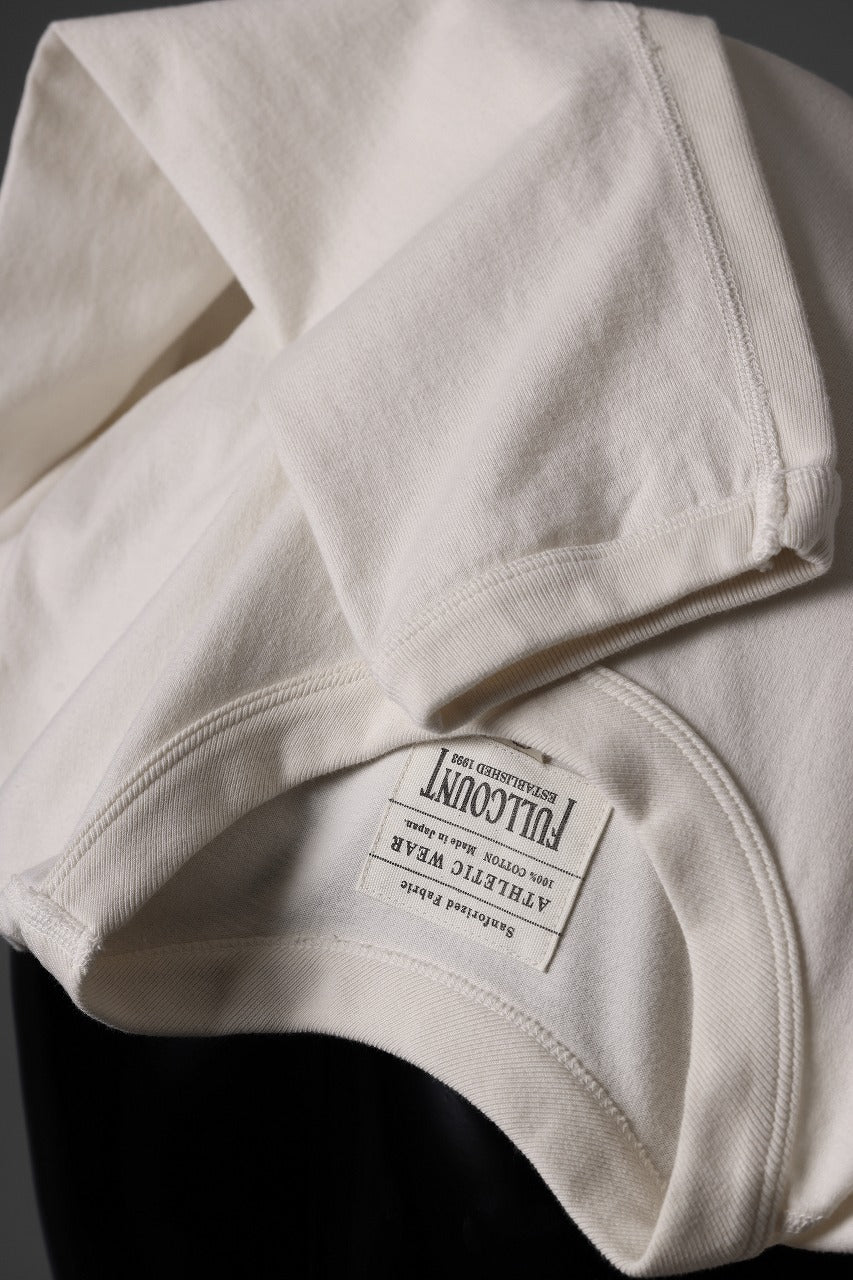 FULLCOUNT FLAT SEAM HEAVY WEIGHT L/S T SHIRT / ORIGINAL 30/2 TIGH TENSION JERSEY (ECRU) - Image 12