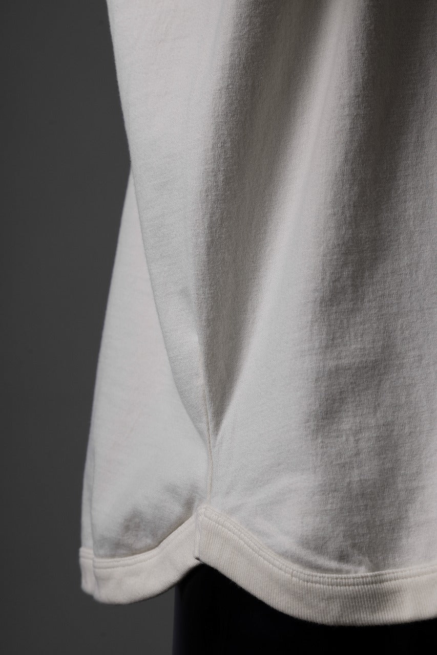FULLCOUNT FLAT SEAM HEAVY WEIGHT L/S T SHIRT / ORIGINAL 30/2 TIGH TENSION JERSEY (ECRU) - Image 8