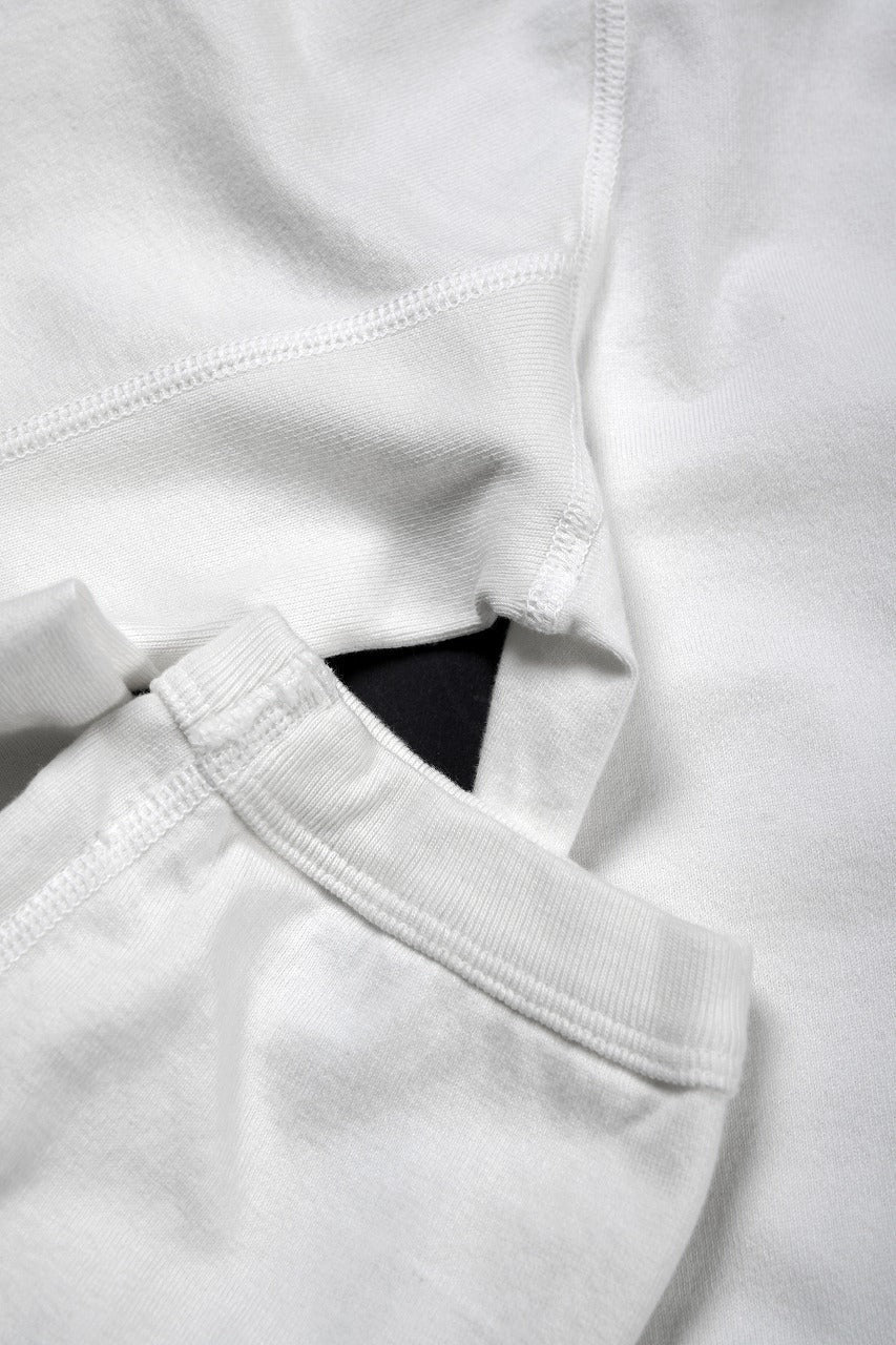 FULLCOUNT FLAT SEAM HEAVY WEIGHT LONG SLEEVE T SHIRT / ORIGINAL 30/2 TIGHT TENSION JERSEY (WHITE) - Image 10