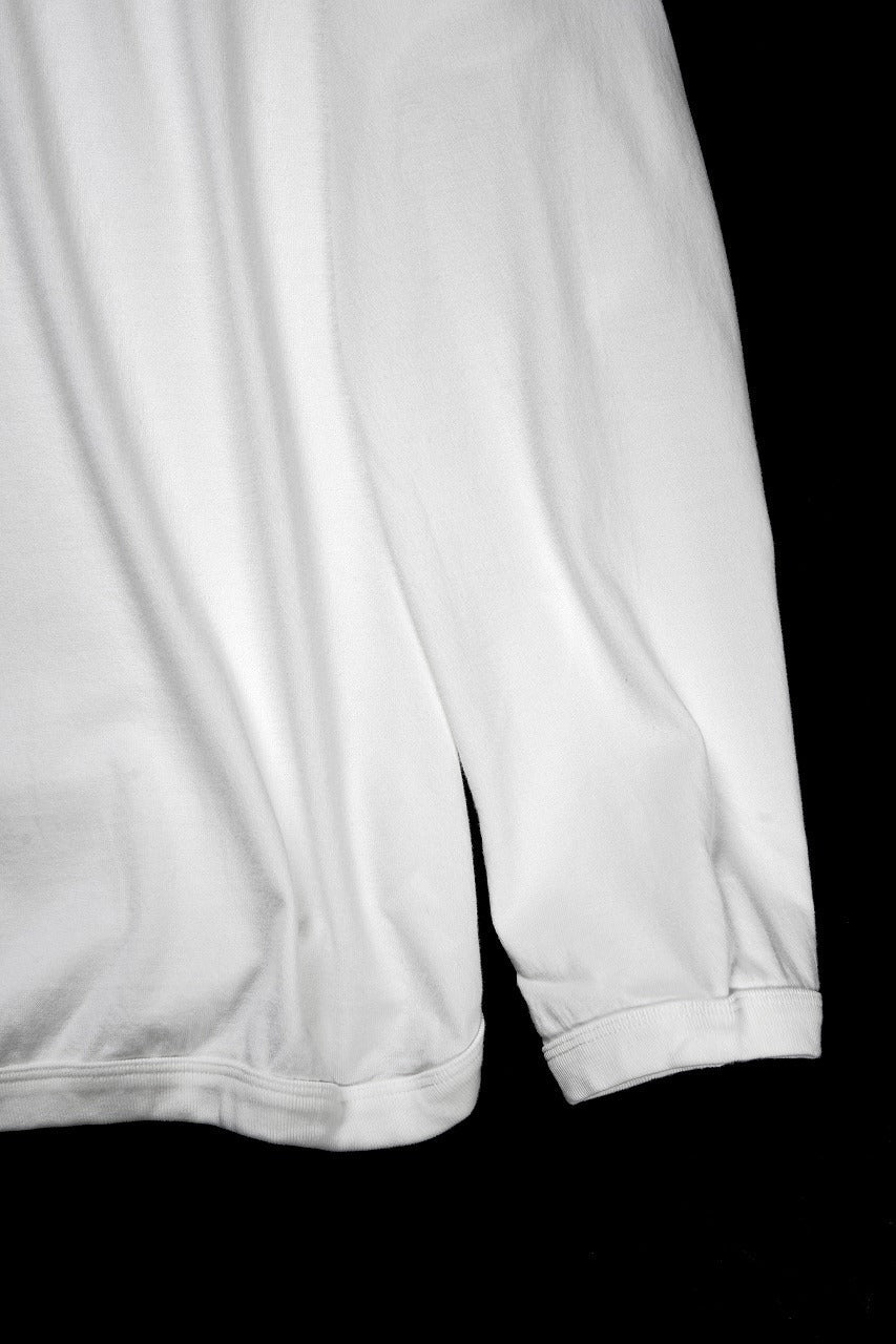 FULLCOUNT FLAT SEAM HEAVY WEIGHT LONG SLEEVE T SHIRT / ORIGINAL 30/2 TIGHT TENSION JERSEY (WHITE) - Image 11