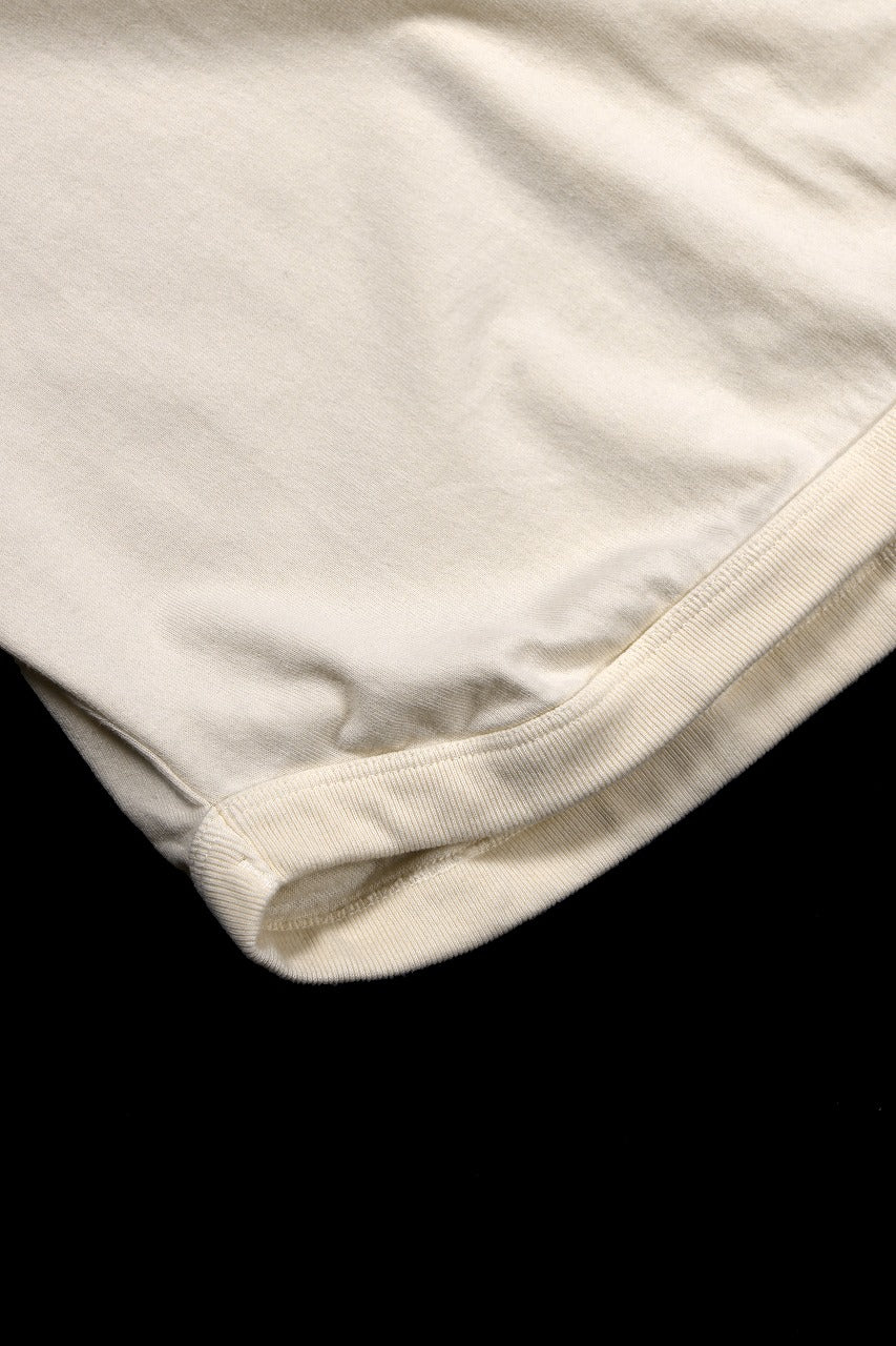 FULLCOUNT FLAT SEAM HEAVY WEIGHT T SHIRT / ORIGINAL 30/2 TIGHT TENSION JERSEY (ECRU) - Image 8