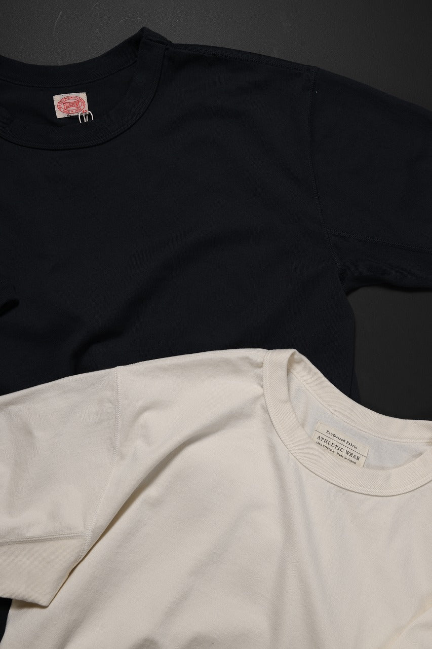 FULLCOUNT FLAT SEAM HEAVY WEIGHT T SHIRT / ORIGINAL 30/2 TIGHT TENSION JERSEY (INK BLACK) - Image 11