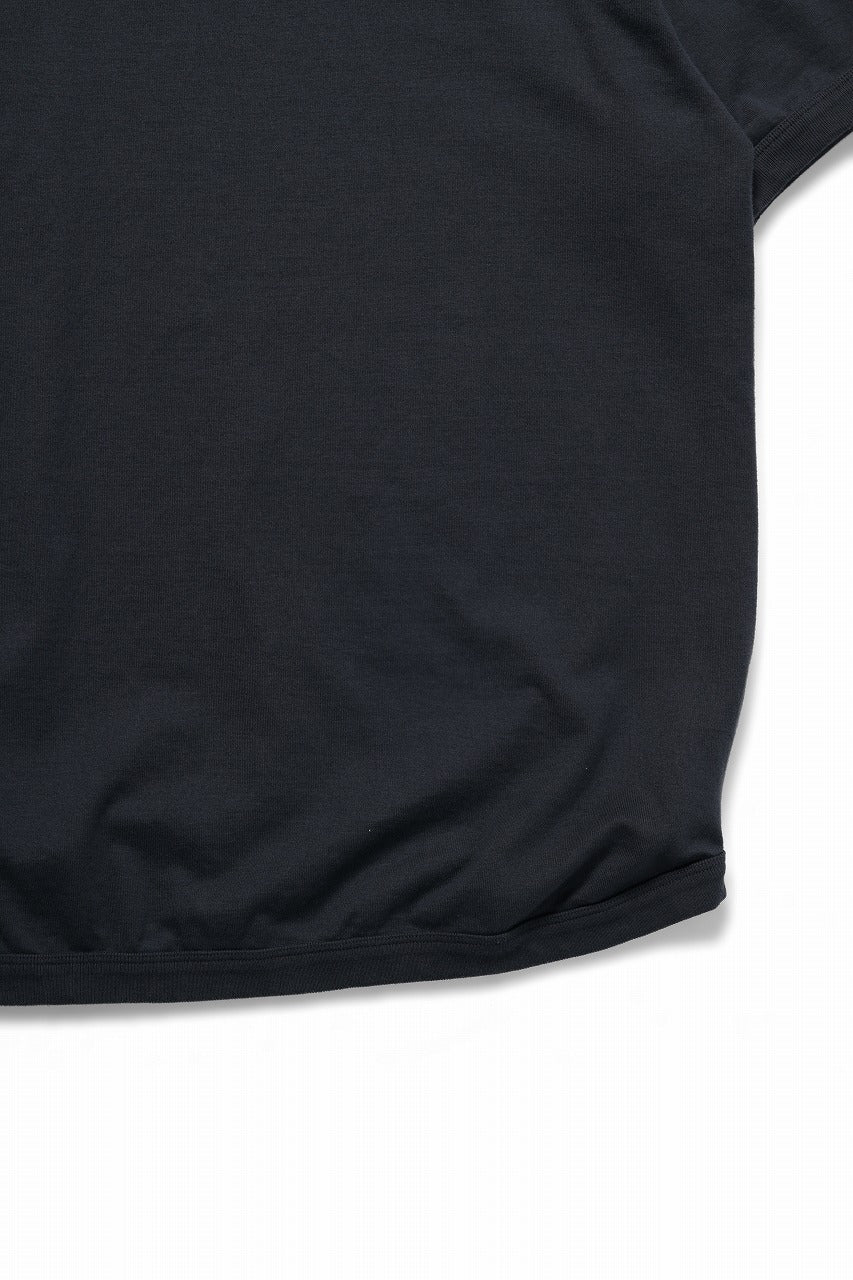 FULLCOUNT FLAT SEAM HEAVY WEIGHT T SHIRT / ORIGINAL 30/2 TIGHT TENSION JERSEY (INK BLACK) - Image 5