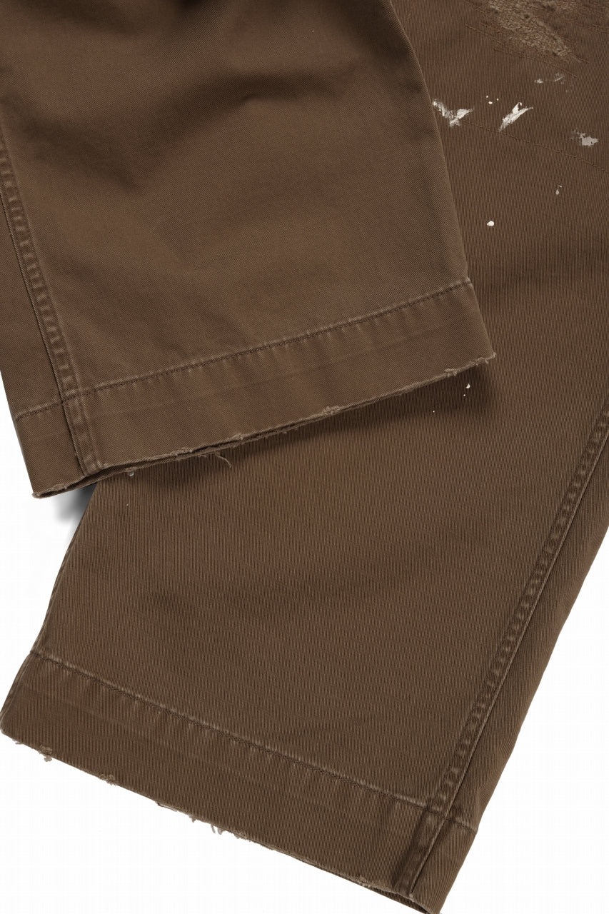 FULLCOUNT "FREEDOM FIGHTER" U.S.ARMY CHINO 41 TROUSERS (BROWN) - Image 8