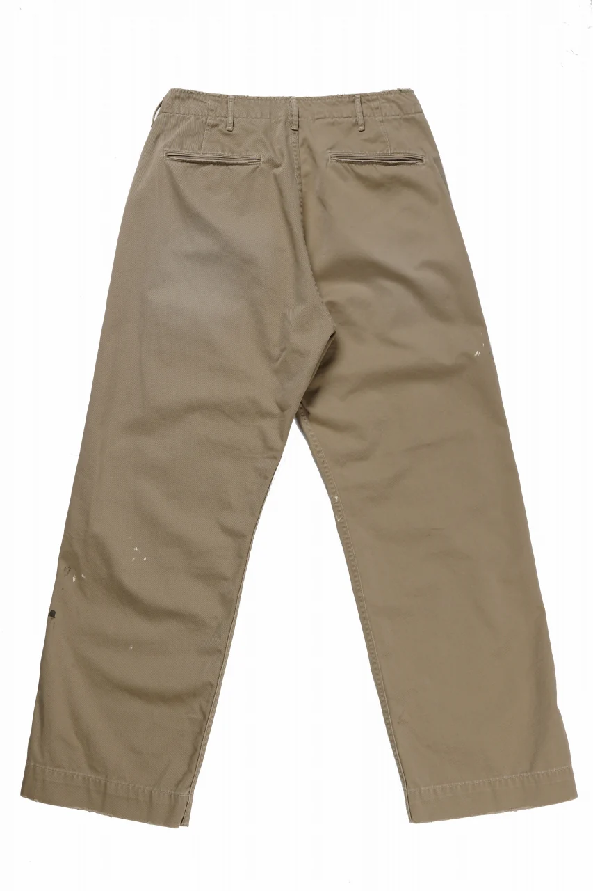 FULLCOUNT "FREEDOM FIGHTER" U.S.ARMY CHINO 41 TROUSERS (BROWN BEIGE) - Image 3