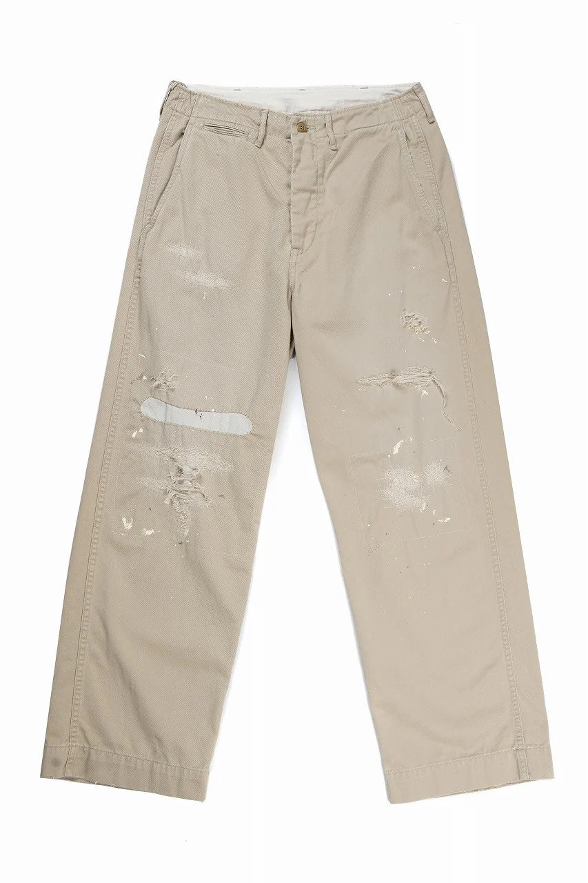 FULLCOUNT "FREEDOM FIGHTER" U.S.ARMY CHINO 41 TROUSERS (KHAKI) - Image 3