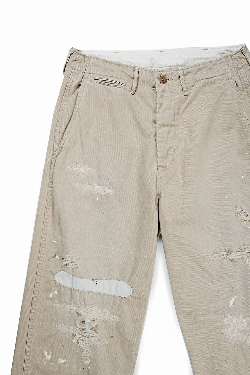 FULLCOUNT "FREEDOM FIGHTER" U.S.ARMY CHINO 41 TROUSERS (KHAKI) - Image 9