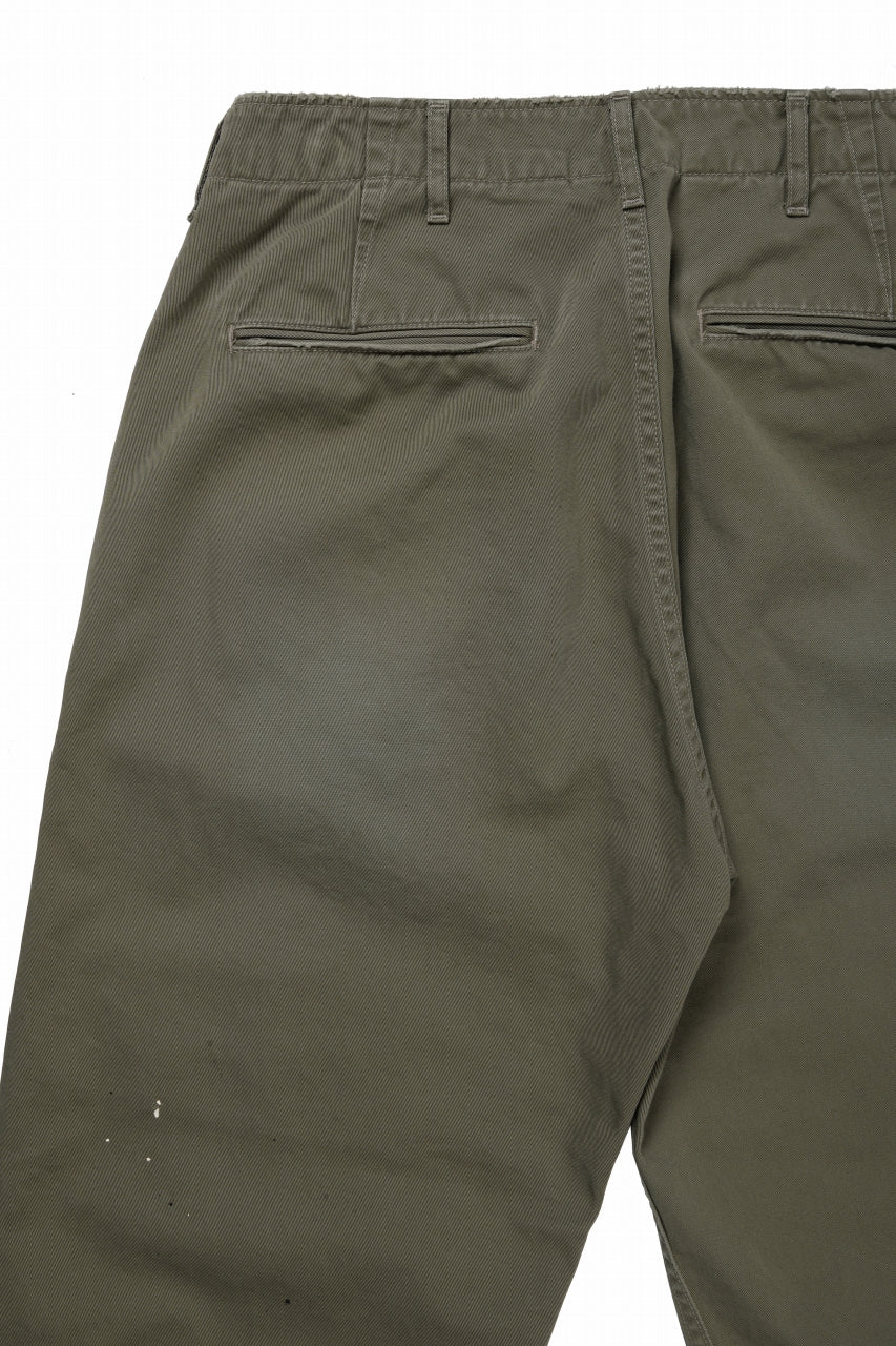 FULLCOUNT "FREEDOM FIGHTER" U.S.ARMY CHINO 41 TROUSERS (SAGE GREEN) - Image 10