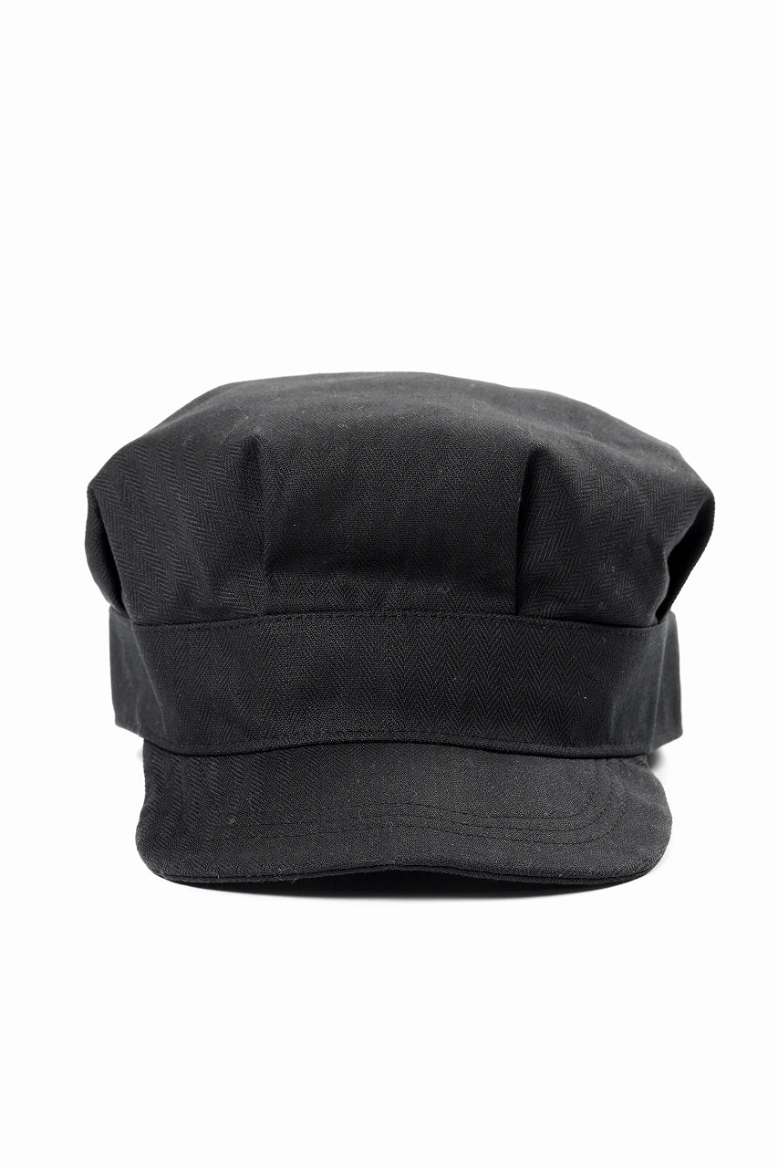 FULLCOUNT Herringbone Rail Road Cap (BLACK) - Image 3