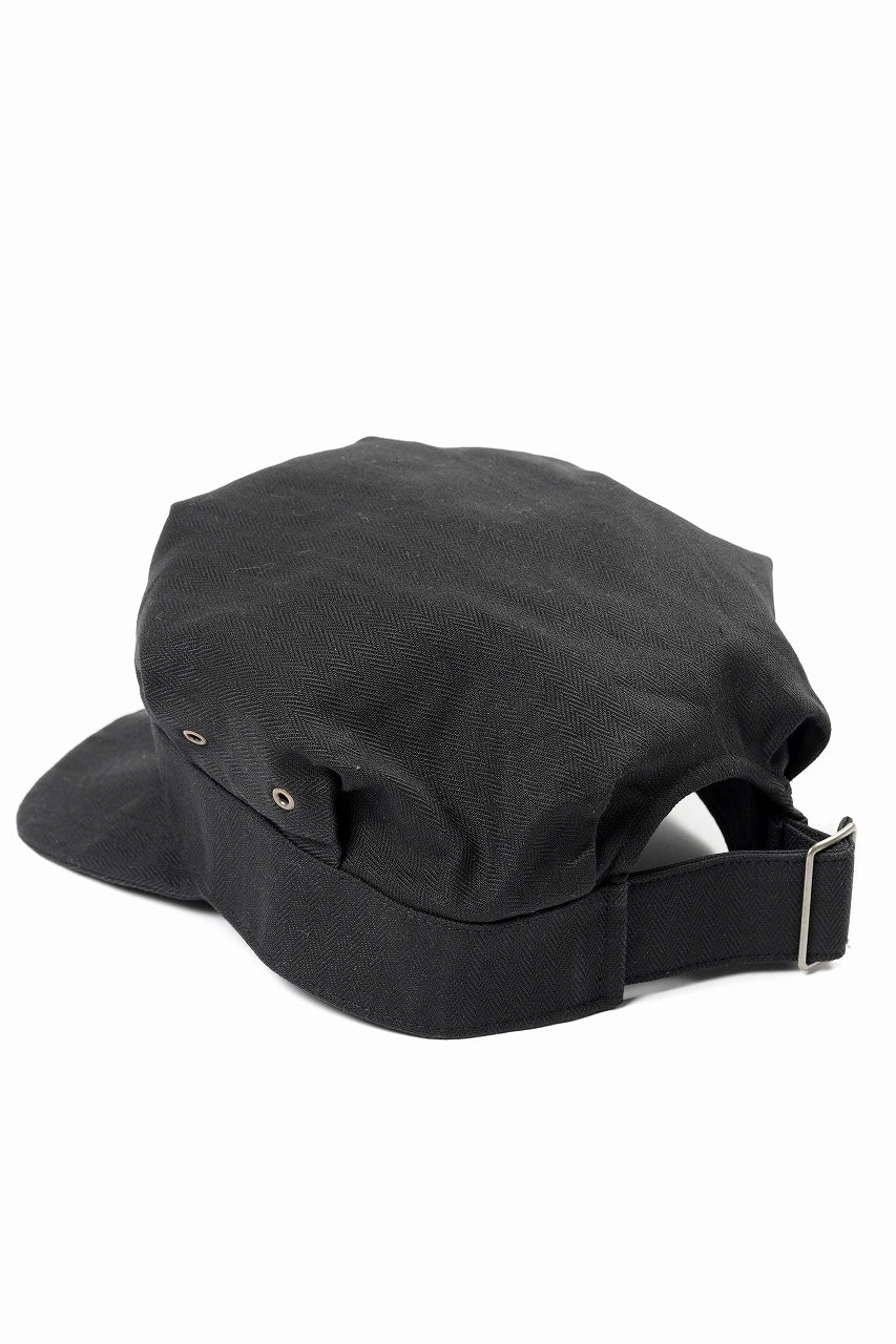 FULLCOUNT Herringbone Rail Road Cap (BLACK) - Image 5