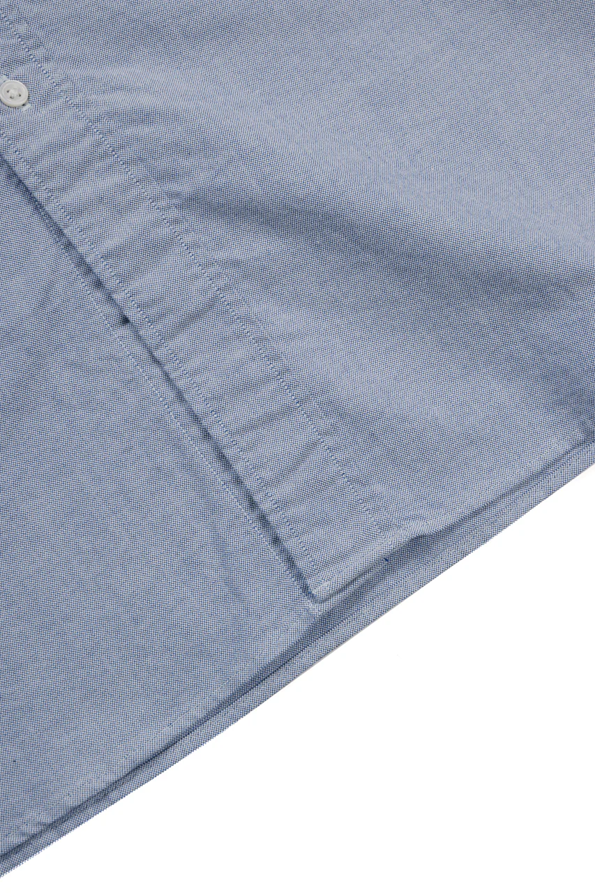 FULLCOUNT Limited GOOD OLD B.D. SHIRT / SUVIN COTTON OXFORD (BLUE) - Image 10