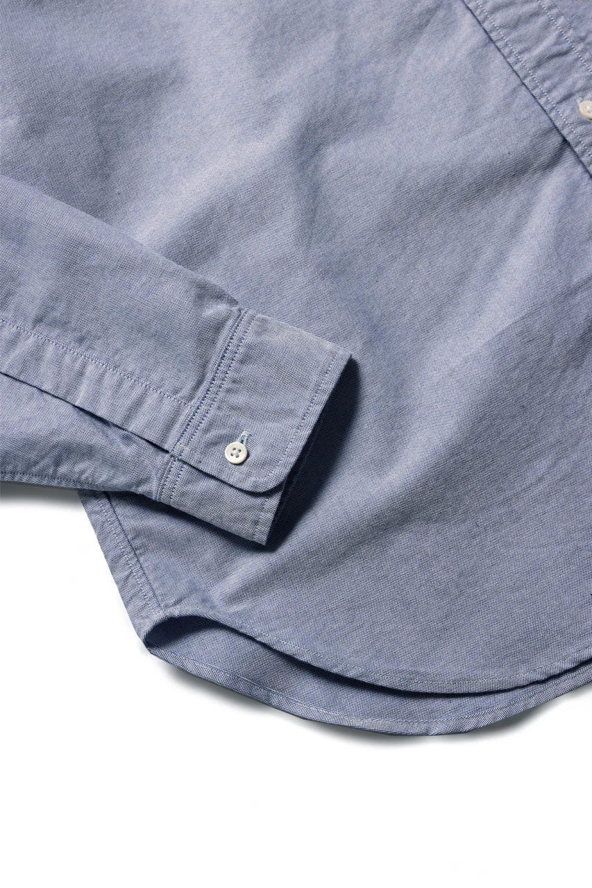 FULLCOUNT Limited GOOD OLD B.D. SHIRT / SUVIN COTTON OXFORD (BLUE) - Image 11