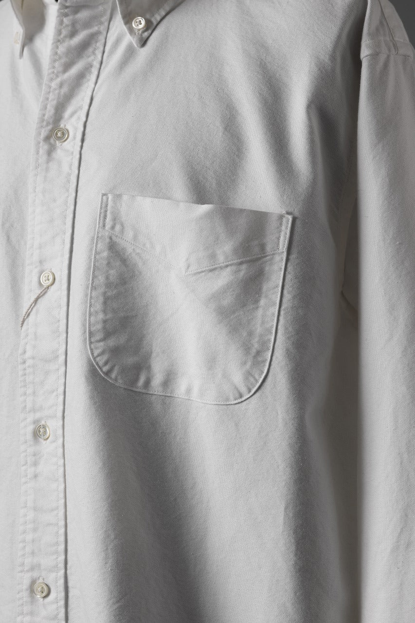 FULLCOUNT Limited GOOD OLD B.D. SHIRT / SUVIN COTTON OXFORD (WHITE) - Image 13