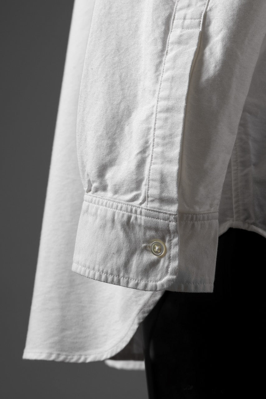 FULLCOUNT Limited GOOD OLD B.D. SHIRT / SUVIN COTTON OXFORD (WHITE) - Image 14
