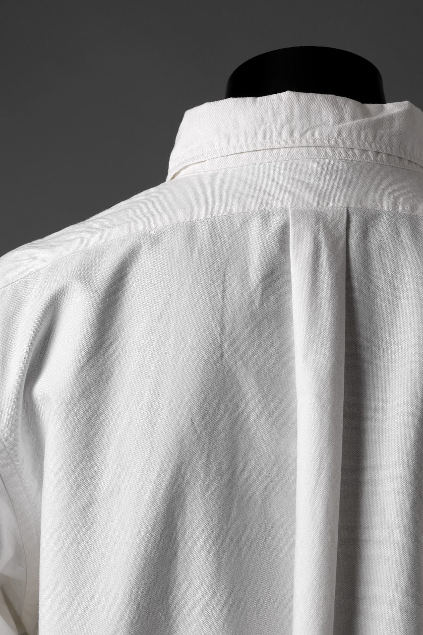 FULLCOUNT Limited GOOD OLD B.D. SHIRT / SUVIN COTTON OXFORD (WHITE) - Image 15